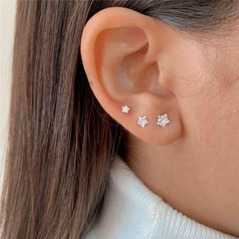 TRIO ZIRCONIA ESTRELA CRISTAL 