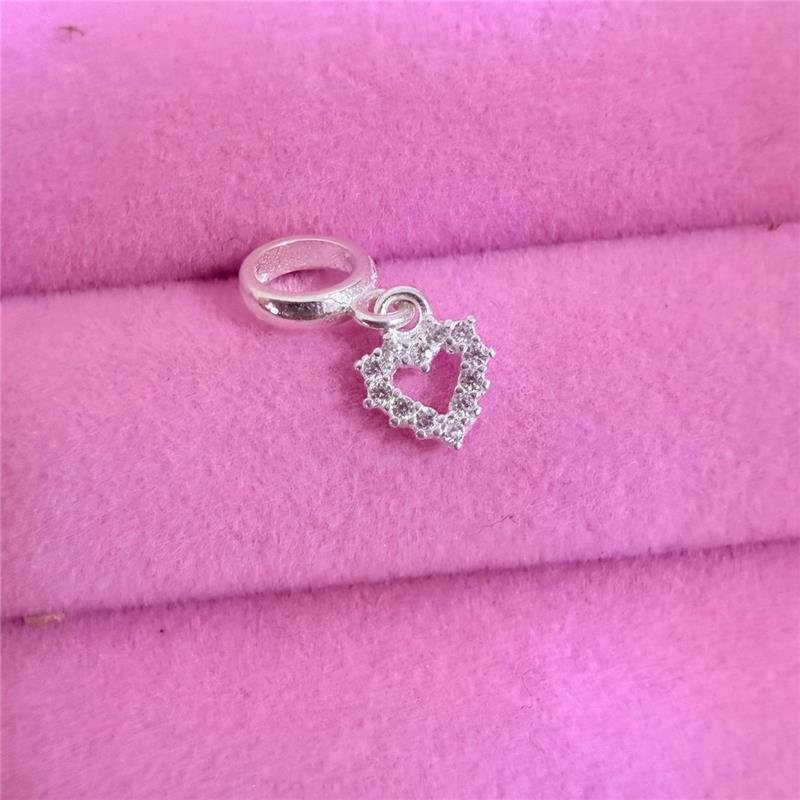 BERLOQUES MINI CORAÇAO CRAVEJADO