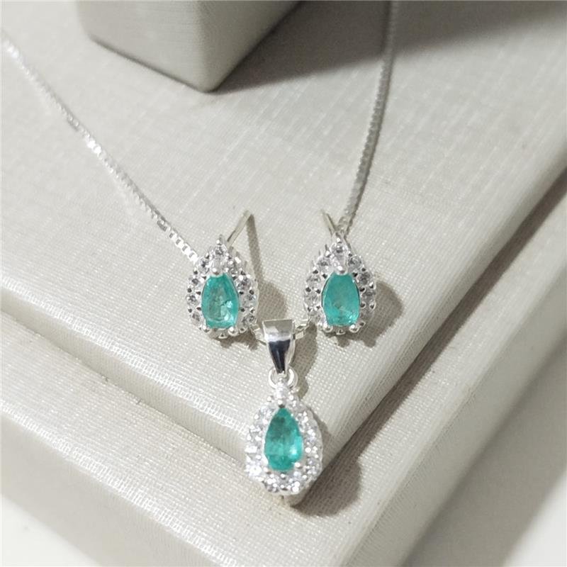 CONJUNTO TIFFANY GOTA LUXO