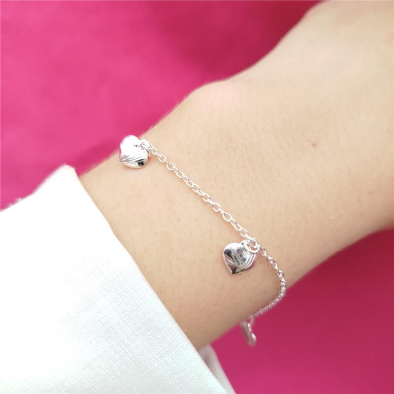 PULSEIRA PENDURICALHO 4 CORAÇÕES