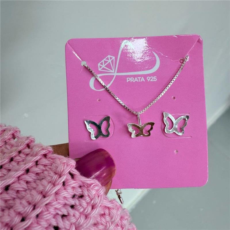 CONJUNTO BORBOLETA VAZADA