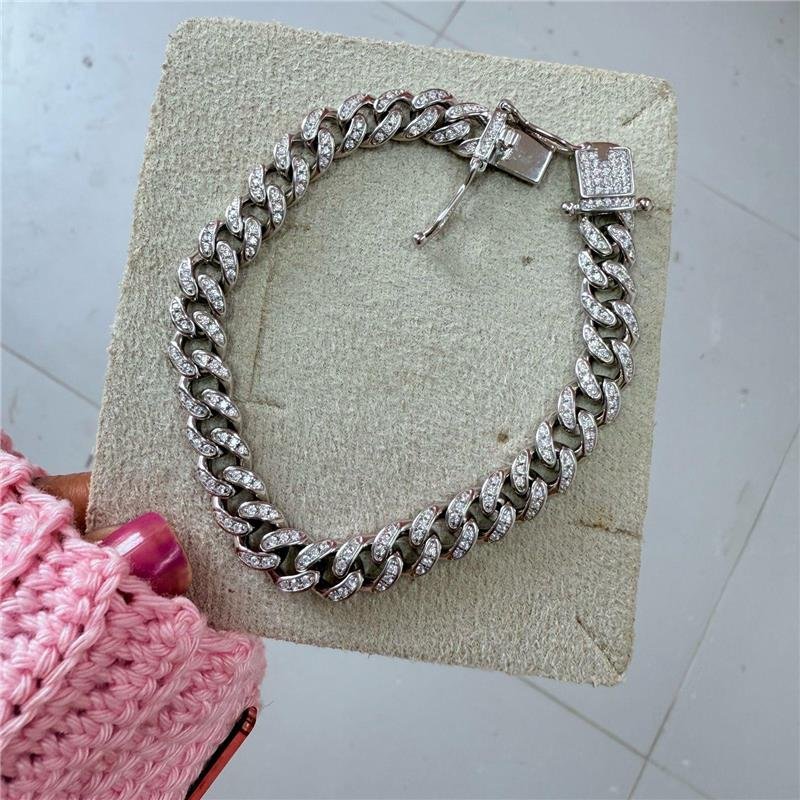 PULSEIRA GRUMET CRAVEJADA