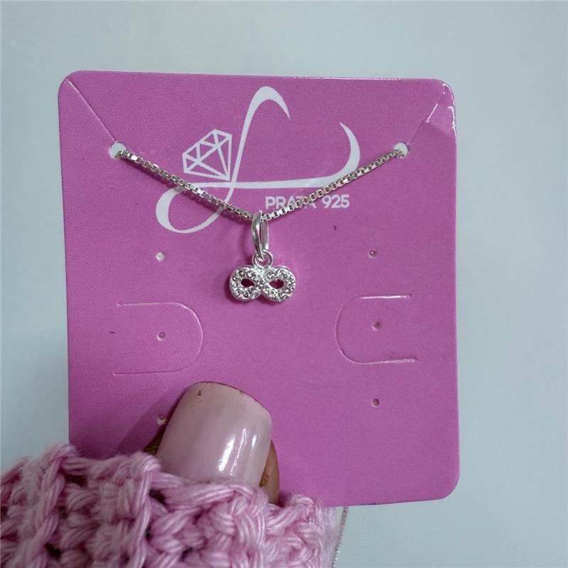 COLAR MINI INFINITO CRAVEJADO