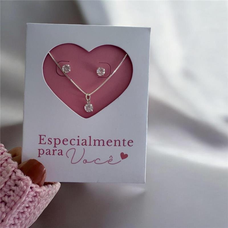 CONJUNTO REDONDO CRISTAL COM EMBALAGEM PARA PRESETEAR