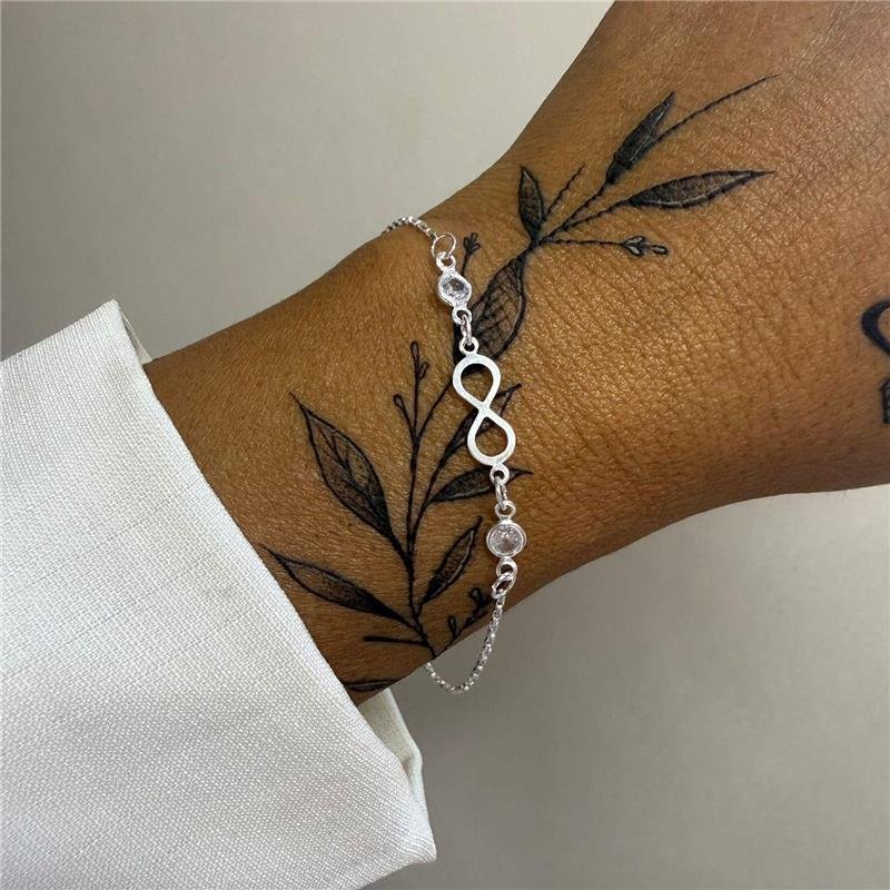 PULSEIRA INFINITO COM PONTOS DE LUZ