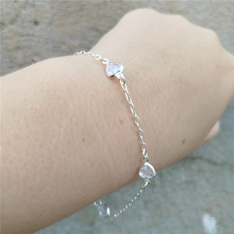 PULSEIRA CORAÇÃO CRISTAL MOD2