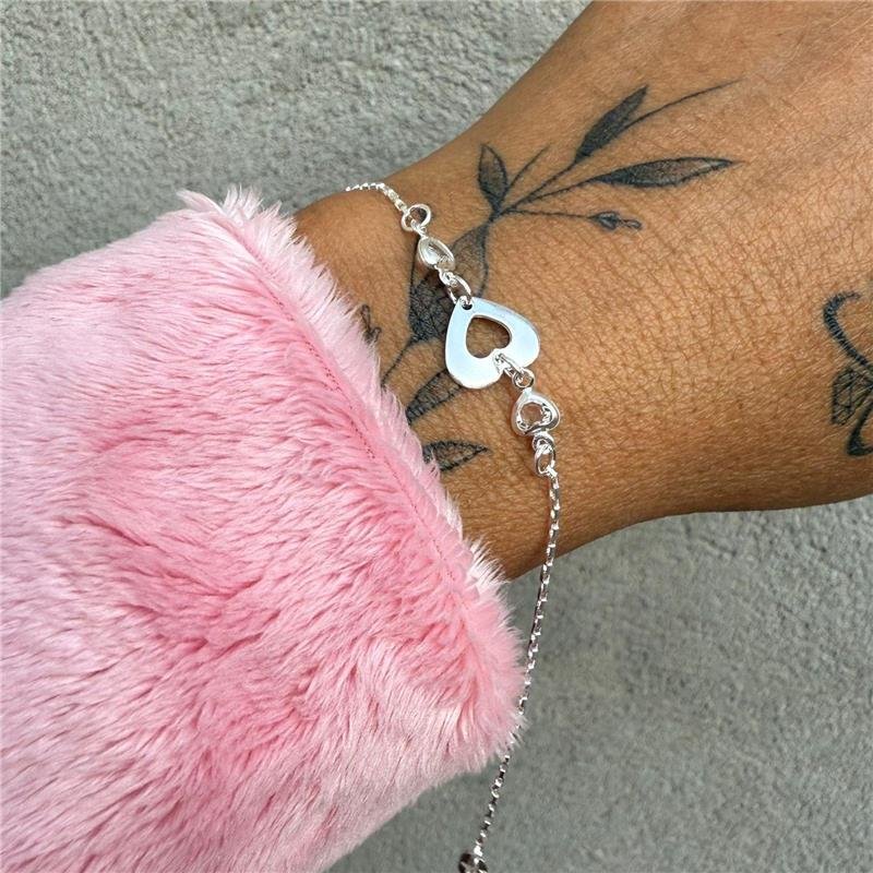 PULSEIRA CORAÇÃO VAZADO