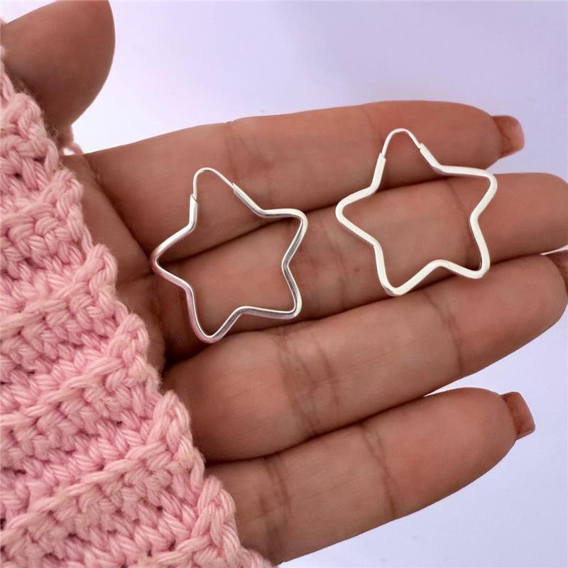 ARGOLA ESTRELA 2,3CM