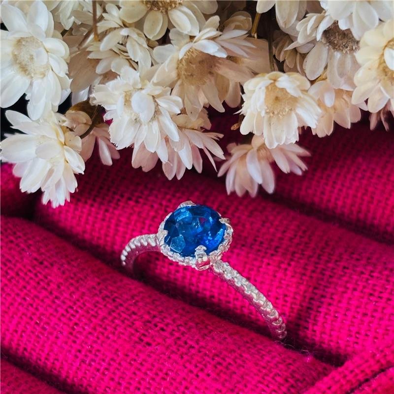 SOLITÁRIO AZUL ESCURO CRAVEJADO