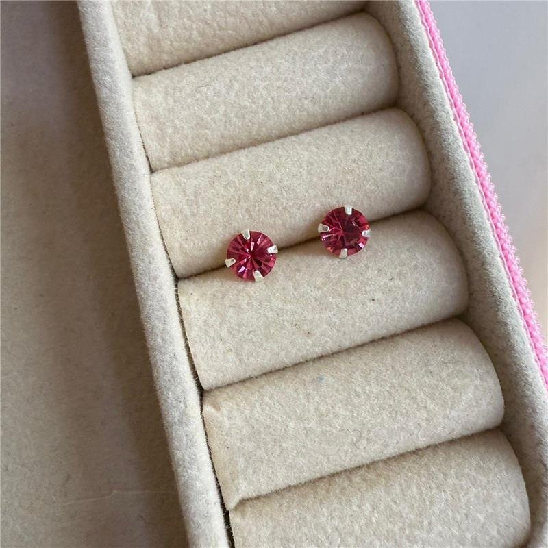 BRINCO REDONDO ROSA RELUZENTE