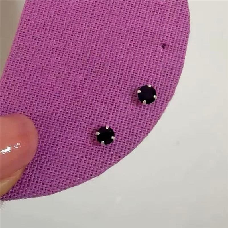 BRINCO REDONDO BLACK 5MM