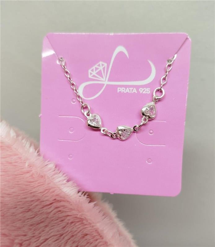 PULSEIRA INFANTIL 3 CORAÇÕES