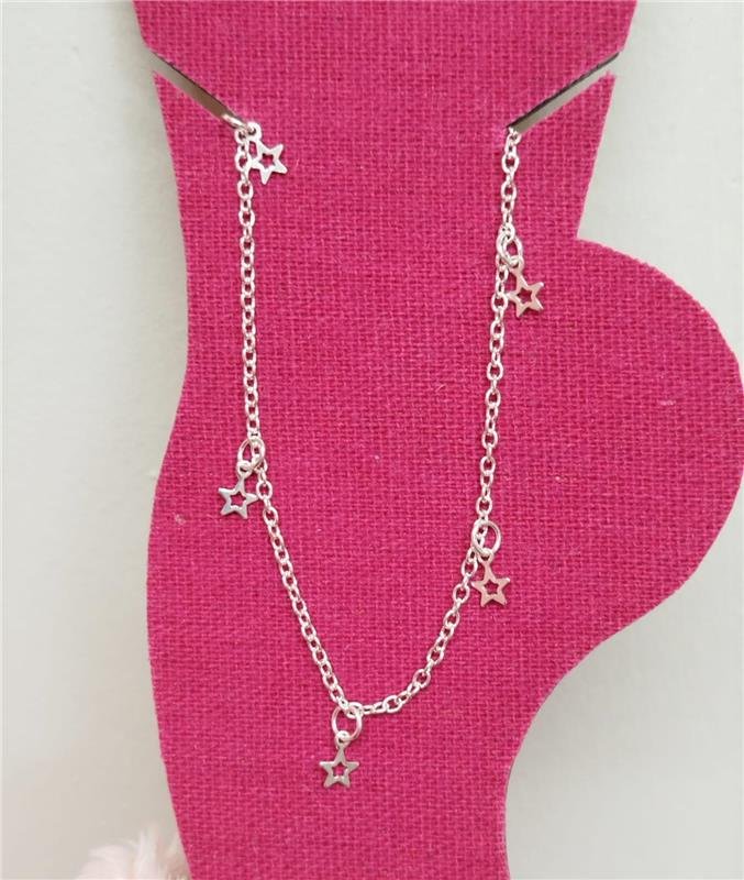 TORNOZELEIRA ESTRELAS PENDURICALHOS