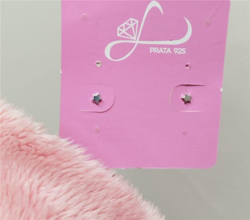 BRINCO MINI ESTRELA LISA