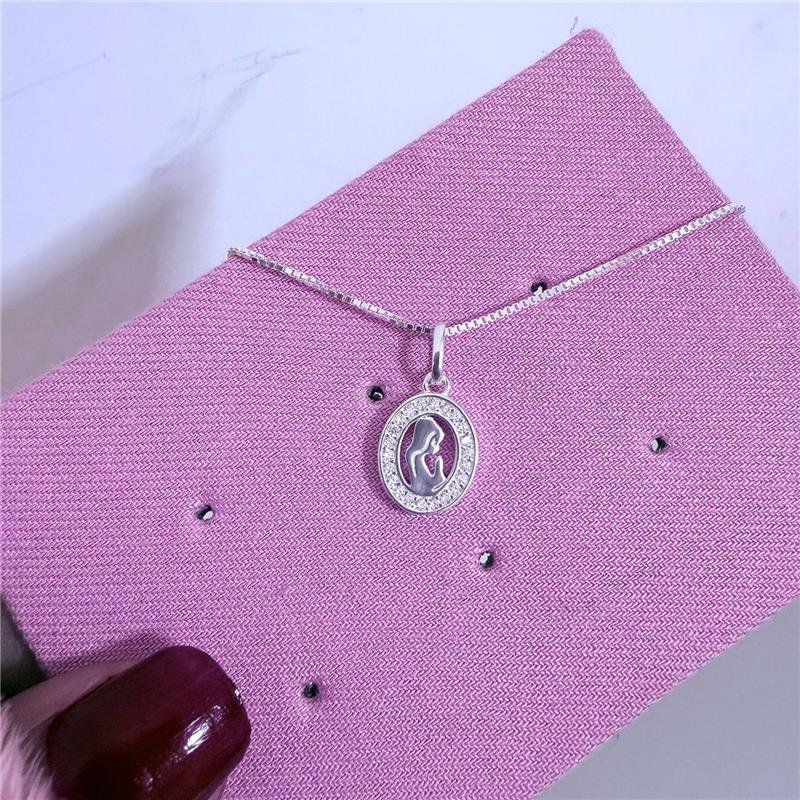 COLAR VIRGEM MARIA CRAVEJADA