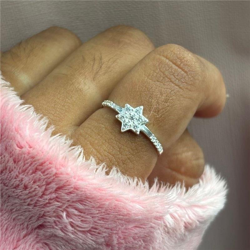 ANEL ESTRELA DE DAVI CRAVEJADA