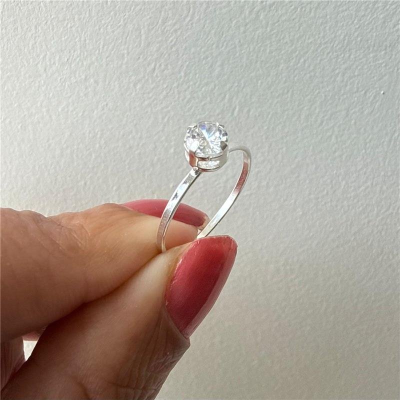 ANEL SOLITARIO PONTO DE LUZ G