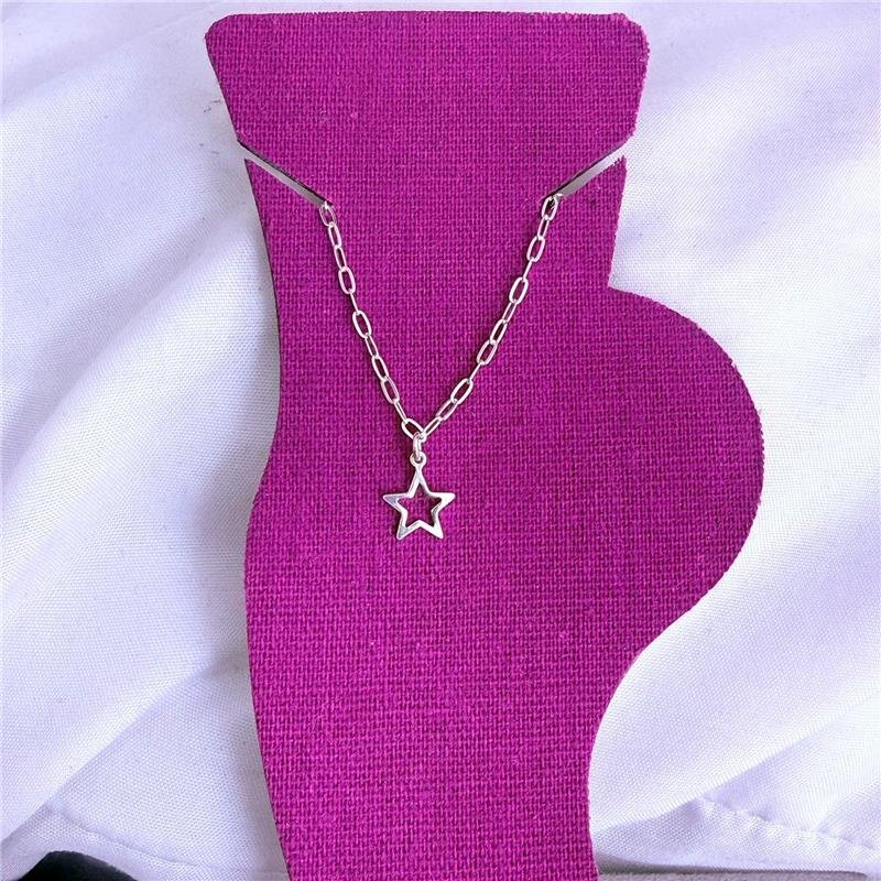 TORNOZELEIRA ESTRELA VAZADA