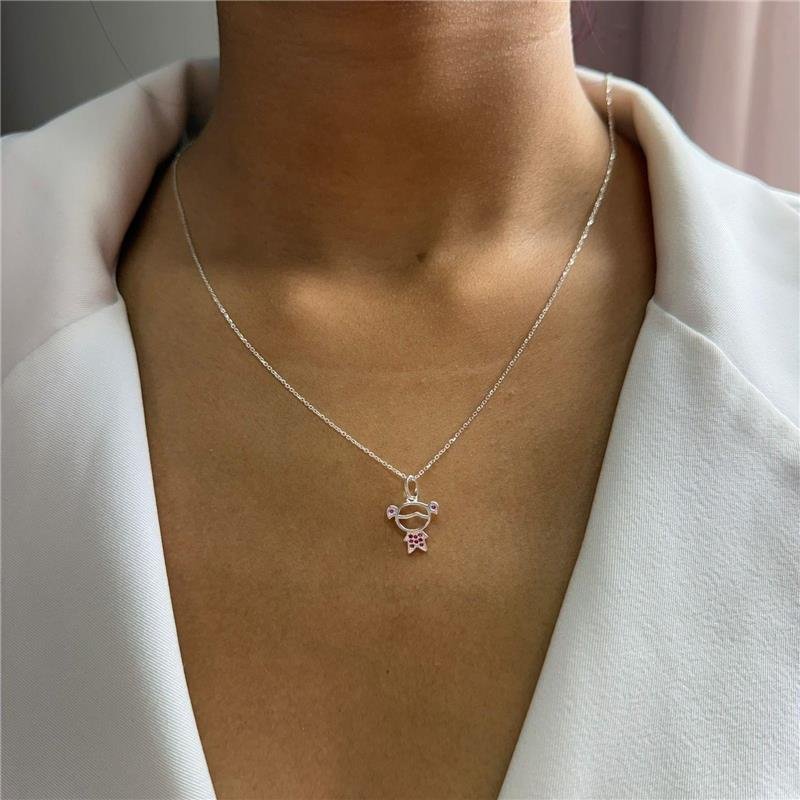 COLAR MENINA CRAVEJADA