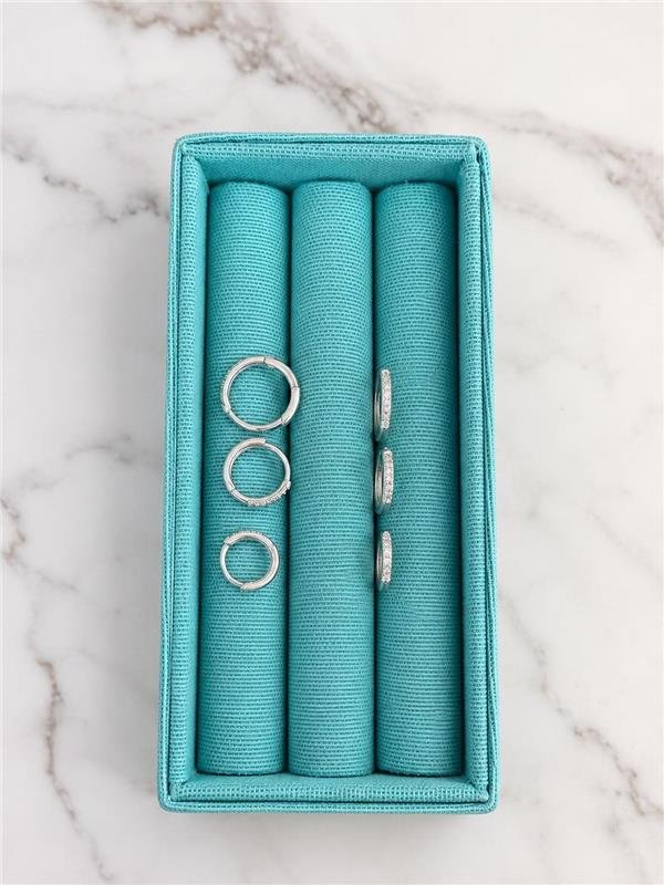TRIO DE ARGOLA CRAVEJADA MOD1